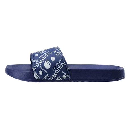 Claquettes synthétique miri Bleu marine / blanc 2 - vertbaudet enfant 