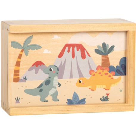 Jeu de mémo dino Beige 6 - vertbaudet enfant 