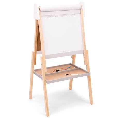 Chevalet en bois double-face Beige 2 - vertbaudet enfant 