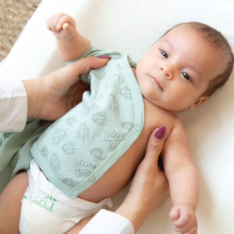 Bodies manches courtes Vert 4 - vertbaudet enfant 