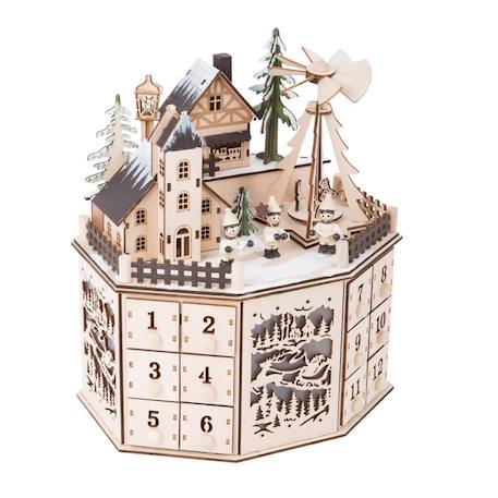Calendrier de l'avent avec pyramide Beige 1 - vertbaudet enfant 