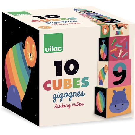 Cubes gigognes andy westface Bleu 6 - vertbaudet enfant 
