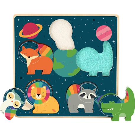 Encastrement tactile espace Bleu 2 - vertbaudet enfant 
