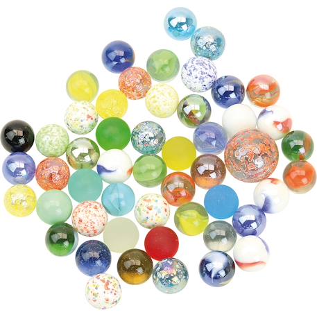 Bonbonnière de 50 billes Blanc 2 - vertbaudet enfant 