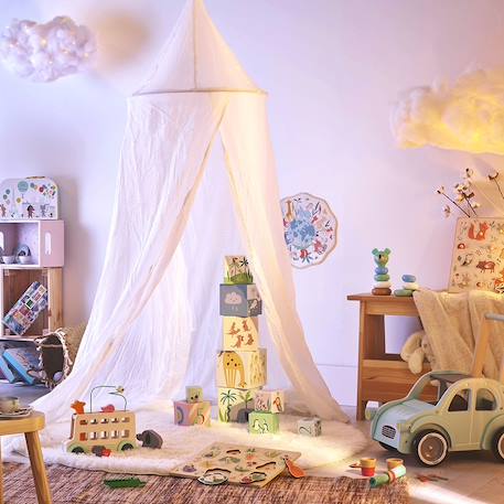 Puzzle en bois autour du monde 24 pcs Blanc 5 - vertbaudet enfant 