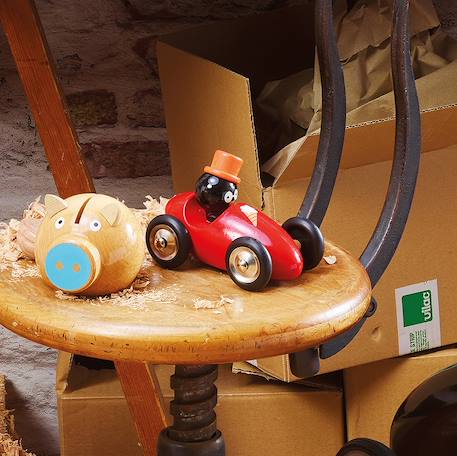 En voiture rené le pingouin Rouge 6 - vertbaudet enfant 