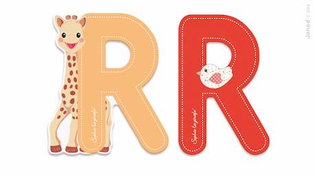 Lettre r sophie la girafe Orange 1 - vertbaudet enfant 