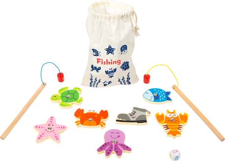 Jeu de voyage pêche au poisson Beige 1 - vertbaudet enfant 