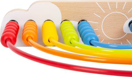 Circuit de motricité et boulier arc-en-ciel Rouge 4 - vertbaudet enfant 