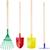 Lot d'outillage de jardin Beige 1 - vertbaudet enfant 