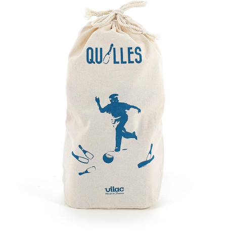 Jeu de quilles bowling bicolores Beige 2 - vertbaudet enfant 