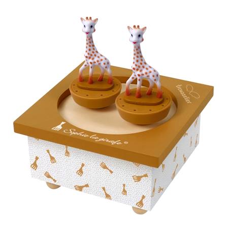 Boite à musique sophie la girafe caramel Beige 1 - vertbaudet enfant 