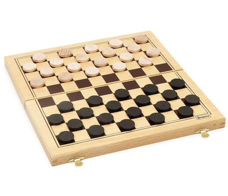 Jeu de dames pliant Beige 1 - vertbaudet enfant 