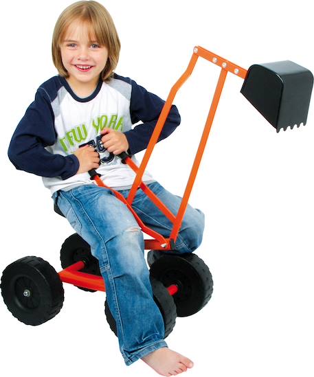 Pelleteuse sur roues Bleu+Rouge 9 - vertbaudet enfant 