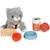 Chat avec sac et kit de soins Gris 6 - vertbaudet enfant 