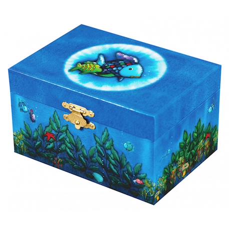 Coffret musical poisson arc-en-ciel Bleu 1 - vertbaudet enfant 