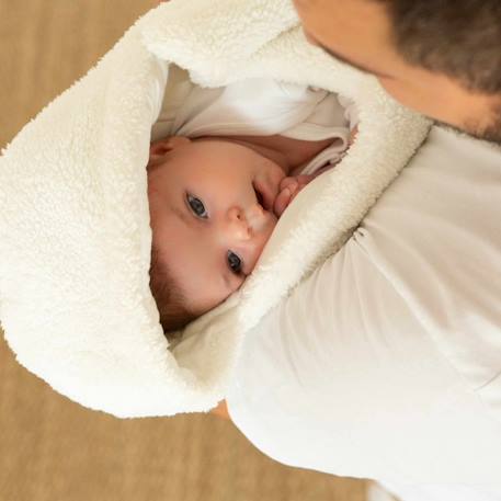 Chancelière naissance Blanc 2 - vertbaudet enfant 