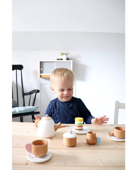 Service à thé pour la cuisine d'enfant Beige 5 - vertbaudet enfant 