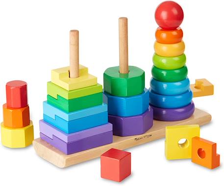 Empilable géométrique Rouge 2 - vertbaudet enfant 