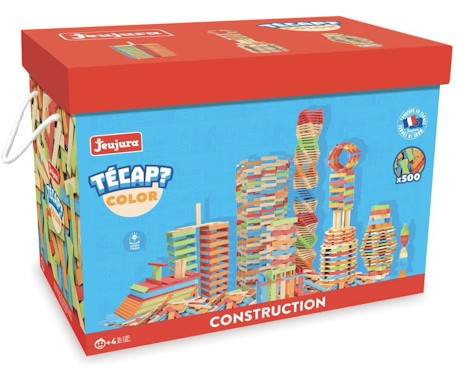 Tecap color 500 pièces Rouge 1 - vertbaudet enfant 