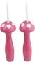 Corde à sauter rose coeur blanc Rose 2 - vertbaudet enfant 