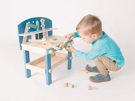 Etabli compact nordic Bleu 4 - vertbaudet enfant 