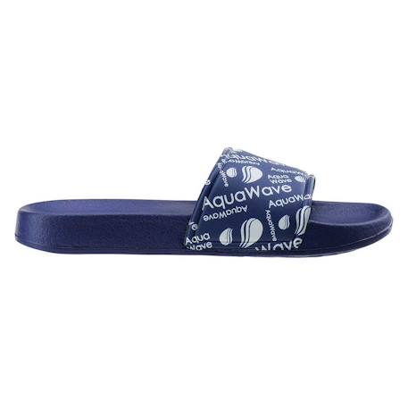 Claquettes synthétique miri Bleu marine / blanc 3 - vertbaudet enfant 