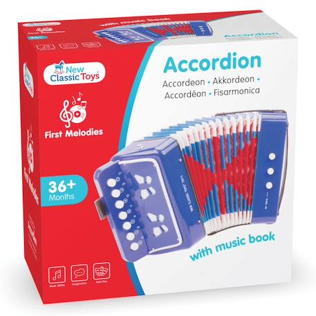 Accordéon bleu Bleu 4 - vertbaudet enfant 