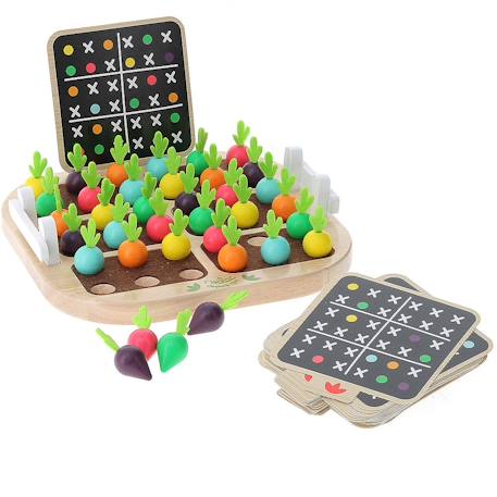 Sudoku des légumes Vert 3 - vertbaudet enfant 