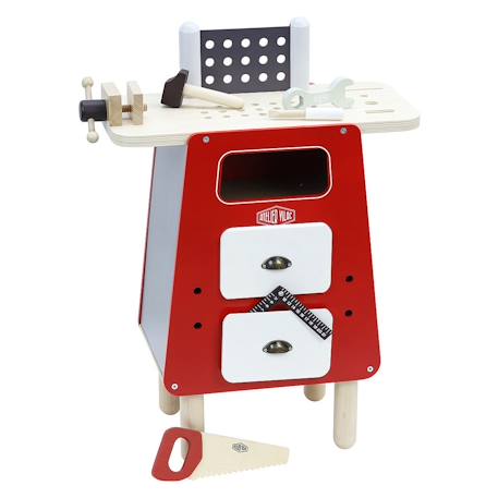Établi atelier vilac Rouge 2 - vertbaudet enfant 