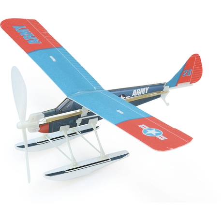 Avion à élastique bleu Bleu 2 - vertbaudet enfant 