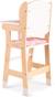 Chaise haute en bois pour poupée Blanc 3 - vertbaudet enfant 