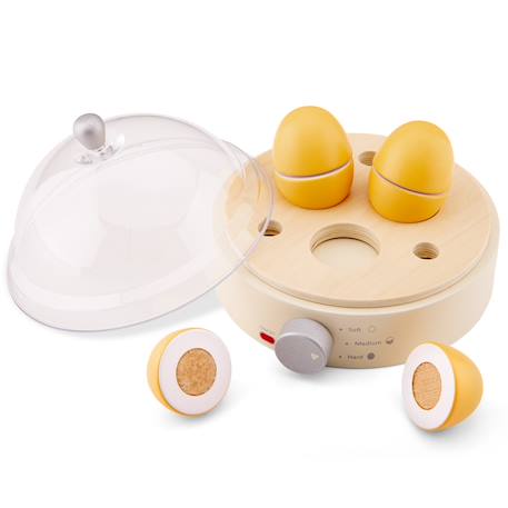 Cuiseur à œufs en bois Beige 2 - vertbaudet enfant 