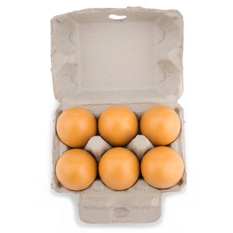 Oeufs en bois Beige 3 - vertbaudet enfant 