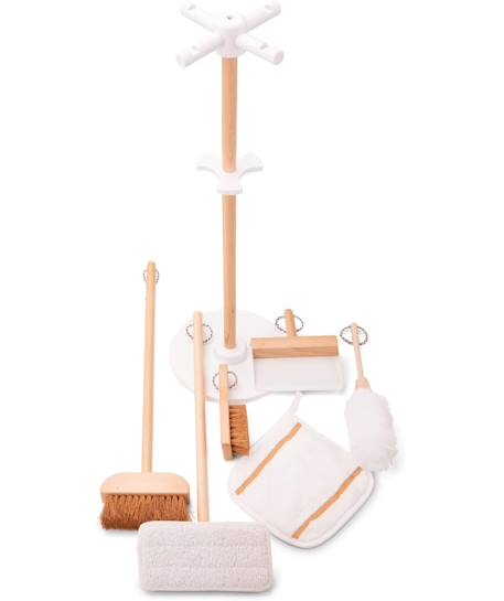 Set de ménage en bois Blanc 5 - vertbaudet enfant 