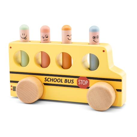 Pop-up bus scolaire Jaune 1 - vertbaudet enfant 