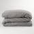 Housse de couette 1 personne pur coton bio Blanc+Bleu nuit+Ecru+Eucalyptus+Gris tourterelle+Rose nude+Terracotta 26 - vertbaudet enfant 