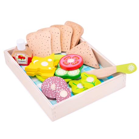 Set de sandwich à préparer Beige 1 - vertbaudet enfant 