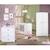 Armoire bébé 2 portes - basic Blanc+Blanc/gris+Blanc/rose 13 - vertbaudet enfant 