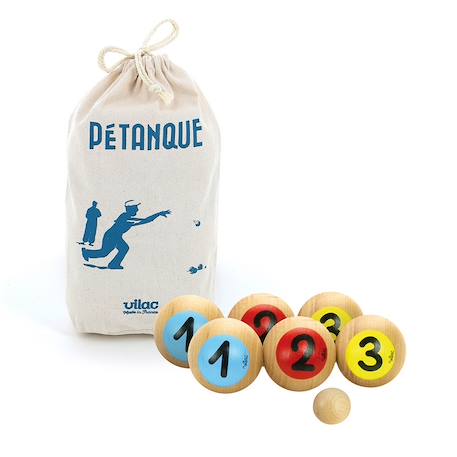 Jeu de pétanque 1, 2, 3 Beige 4 - vertbaudet enfant 
