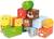 Cubes sonores animaux de la savane Jaune 2 - vertbaudet enfant 