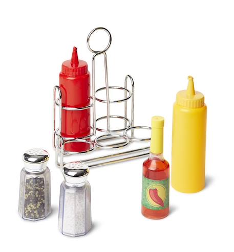 Ensemble de condiments Rouge 2 - vertbaudet enfant 