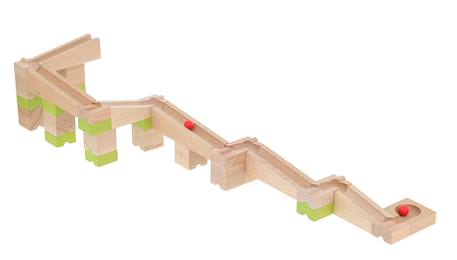 Circuit de billes 40 pièces Beige 3 - vertbaudet enfant 