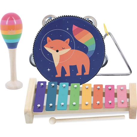 Set de musique arc-en-ciel andy westface Bleu 1 - vertbaudet enfant 
