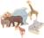 Puzzle de lettres animaux Beige 3 - vertbaudet enfant 