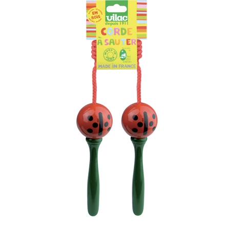 Corde à sauter coccinelle Rouge 3 - vertbaudet enfant 