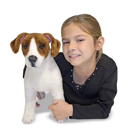 Peluche jack russell Marron 3 - vertbaudet enfant 