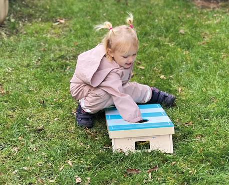 Jeu de cornhole et de sling puck Bleu 5 - vertbaudet enfant 