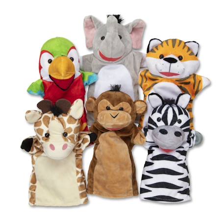 Marionnettes safari Rouge 1 - vertbaudet enfant 