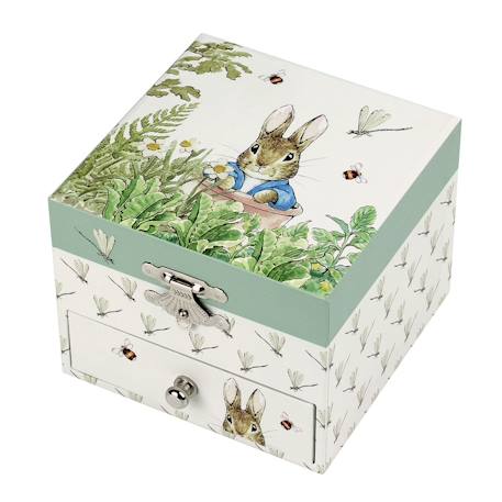 Coffret musical peter rabbit libellule Beige 1 - vertbaudet enfant 